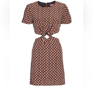 NWT Staud Cut Out Mini Dress